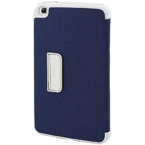 Muvit MUCTB0211 telefoonhoes/beschermhoes/etui voor Samsung Galaxy Tab 3 8.0 marineblauw-wit