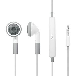 Waytex 65557 in-ear hoofdtelefoon voor iPhone 3G/3GS/4/4S, wit
