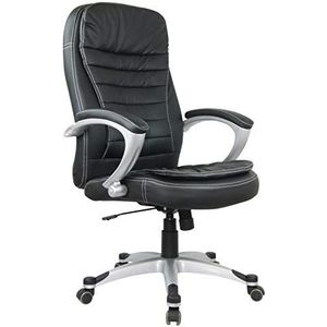 Waytex 78106 Neptune Comfort dubbele stoel zwart met verchroomde voet gedemonteerd geleverd