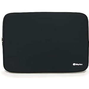 WAYTEX 71003 laptophoes voor 15,6 inch (15,6 inch), zacht neopreen, zwart