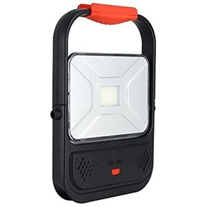 Xanlite PR20WR Led-verlichting voor buiten, oplaadbare led-metaal/kunststof, rood/zwart, PR20WR, metaal/kunststof, 20 W, rood/zwart