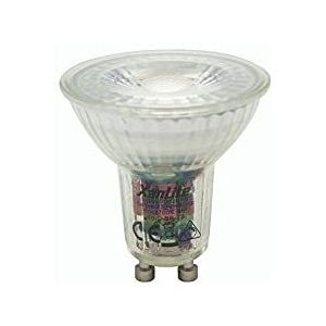 Xanlite Ledlamp, GU10, dimbaar, GU10-fitting, GU10, led-gloeilamp, GU10, stralingshoek 36 graden, GU10, LED, 6,5 W, komt overeen met 50 W, 345 lumen, GU10, warmwit licht, VG50SD