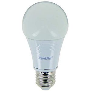 LED-lamp A60, klassiek, E27, E27, LED, stralingshoek 240°, LED-lamp E27, 8W, komt overeen met 60 W, LED-lamp, 806 lumen, LED-verlichting, warmwit, EE806 G Xanlite