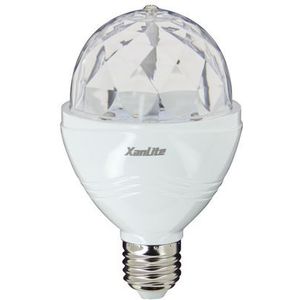 Ledlamp A60 – E27 – 3 – 2 W cons. (N.C eq.) - Gemotoriseerd RGB-licht.