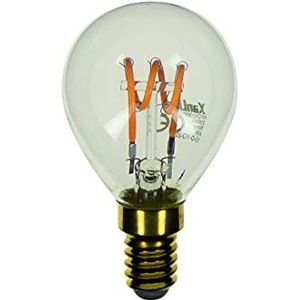 Ledlamp P45 – fitting E14 – 4 W cons. (18 W eq.) Warmwit licht.
