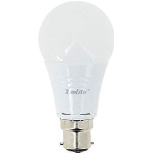 LED-lamp A60, standaard, B22, bajonetvoet, stralingshoek 240 graden, B22 10 W, komt overeen met 60 W, LED-lamp B22, 806 lumen, lamp, bajonetfitting, neutraal wit, EB8 06GCW X. anlite