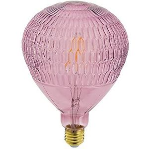 LED-gloeilamp – Ball Pink – E27 – warm wit