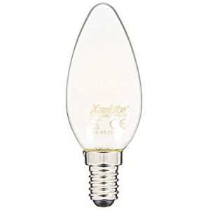 Xanlite - RFV806FOCW LED-lamp met filament B35, E14-fitting, 6,5 W cons. (60 W eq), 4000 K, neutraal wit - klassiek - laag verbruik - eenvoudige installatie