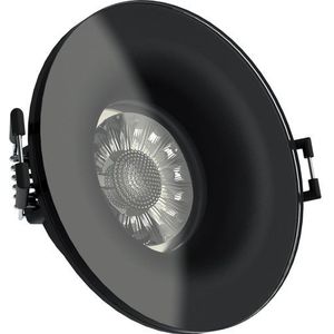 Xanlite Inbouwspot Zwart Gu10 5w 3 Stuks | Badkamerverlichting