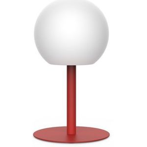 Xanlite Draadloze Tafellamp Terracotta ⌀16cm Usb | Verlichting op zonne-energie