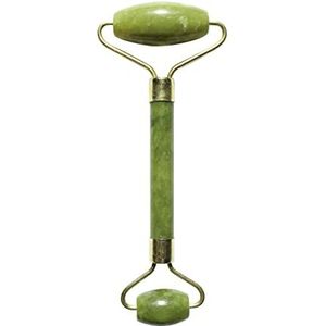 De Franse Pharmacie - Jade Roller Gezichtsroller - Groen - Inclusief Linnen hoesje - 100% Natuursteen