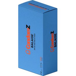CondomZ - Balaise XL - 100 Condooms - Vegan - Fair Trade - 58mm Breedte
