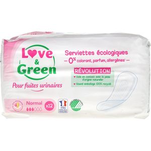 Love & Green - Incontinentie Onderleggers - Natuurlijk - Hypoallergeen