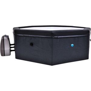 Netspa Octopus 193x73 Cm Heet Opblaasbaar Bad Met Externe Panelen Blauw 1000L