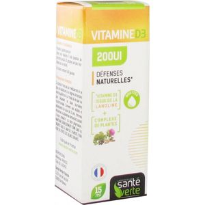 Santé Verte Vitamine D3 200IU 15 ml