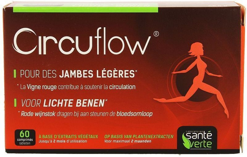 CIRCUFLOW - Voedingssupplement - Ondersteunt Bloedsomloop - 13 Actieve Ingrediënten