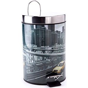 MSV ""New York Pedaalemmer, Multi-Colour, 3 liter