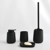 MSV - Maonie - Zeepdispenser - Mat Zwart - Keramiek 300ml