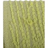 MSV WC/Badkamerkleed/badmat - voor op de vloer - appelgroen - 45 x 35 cm - polyester/katoen