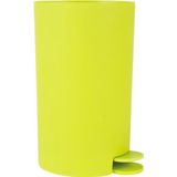 MSV Pedaalemmer - kunststof - appelgroen - 3L - klein model - 15 x 27 cm - Badkamer/toilet