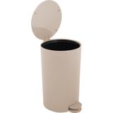 MSV Pedaalemmer kunststof beige 3L klein model Badkamer/toilet