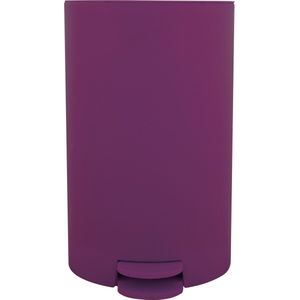 MSV Pedaalemmer - kunststof - paars - 3L - klein model - 15 x 27 cm - Badkamer/toilet