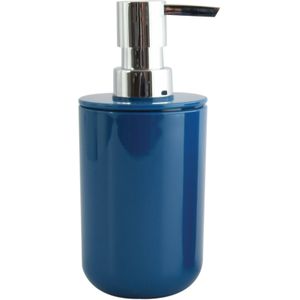 MSV Seifenspender Inagua Flüssigseifen-Spender, Fassungsvermögen 7 x 7 x 16 cm - Blau