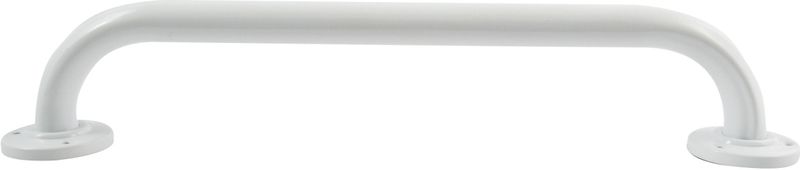 MSV Badkamer/douche wand/muur handgreep - rvs metaal - wit - 60 cm - Extra houvast beugel
