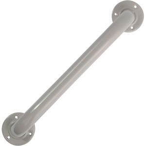 MSV Badkamer/douche wand/muur handgreep - rvs metaal - beige - 40 cm - Extra houvast beugel