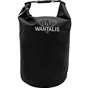 Wantalis Waterdichte tas van pvc, 500D, volledig waterdicht, thermisch gelast, zeer robuust, met draagriemen, 5 l/10 l/15 l, 6 kleuren