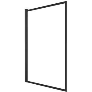 Aurlane Badwand Mat Zwarte Frame 130x75cm