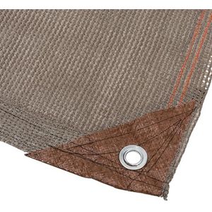 Werkapro 10829 Privacyscherm, privacyscherm, taupe, versterkt weefsel, 220 g/m², rol 1,5 m x 10 m, van polyethyleen