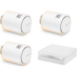 Netatmo Radiatorkranen starterspakket - Set met 2 radiatorknoppen