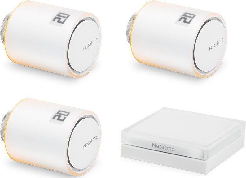Netatmo Radiatorkranen starterspakket - Set met 2 radiatorknoppen