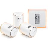 Netatmo Pack “Slimme Thermostaat + 3 Slimme Radiatorknoppen”