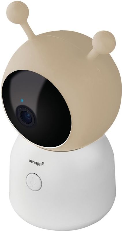 omajin - Baby Camera - IP-camera - 2K HD - Wit - incl. 64GB MicroSD-kaart