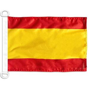 AZ FLAG Paviljoen Nautique Spanje zonder wapen 45 x 30 cm – vlag van de Spaanse boot, 30 x 45 cm