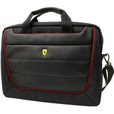 Ferrari Bag Scuderia Computer tas, 38,1 cm (15 inch) zwart/rood, zwart/rood, 38,1 cm (15 Zoll)