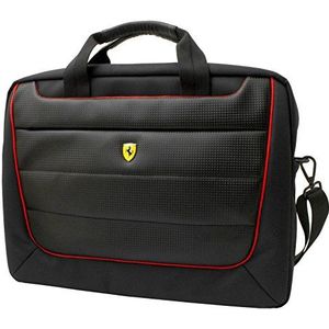 Ferrari Bag Scuderia Laptoptas 38,1 cm (15 inch) zwart/rood, zwart/rood, 38,1 cm (15 inch), Zwart/Rood