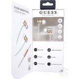 Guess in-ear wit goud oordopje - noise reduction