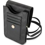Guess Collection 7 inch Telefoontas - Grijs - 4G Wallet Bag - GUWBSQGBK