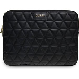 Guess Quilted Universele Laptop Mouw - 13 - Zwart