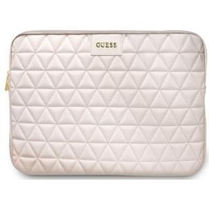 Guess Quilted Sleeve voor 13 inch laptops - Roze