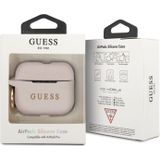 Guess AirPods Pro Case met ring - Licht Roze