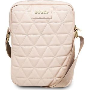 GUESS tablet hoes tas GUTB10QLPK 10 inch roze/roze Quilted Tablet Bag