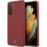 Mercedes MEHCS21SSILRE S21 G991 rood/rood hardcase Silicone Line