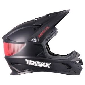 trick x send it 2 integraalhelm zwart  rood
