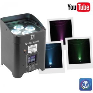 Boomtone DJ EZ-BOX 4x15W uplight projector