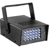 BoomTone DJ FlashLed mini stroboscoop met 24 witte LEDS
