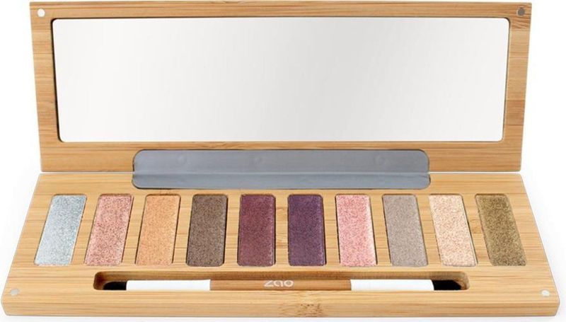 ZAO - Ultra Shiny Palette - Oogschaduw - 10 Kleuren - Intens Gepigmenteerd